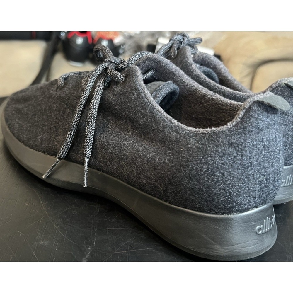 Allbirds Wool Runners Women's Size 10 Dark Gray  Athletic Running Shoes Sneakers - Picture 7 of 10
